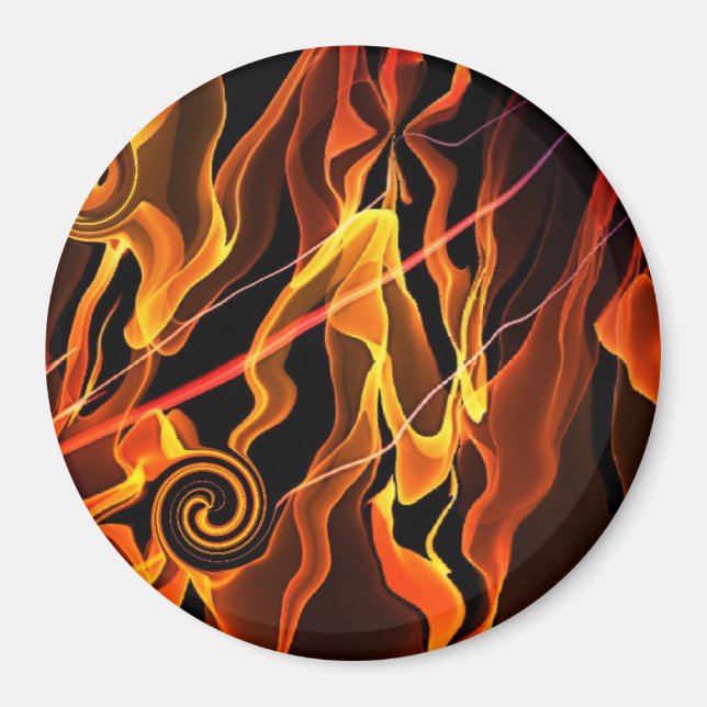 Brandljus Magnet (Framsidan)