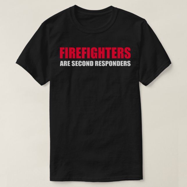 Brandmän är andra svarare, den finare polisen Fi T Shirt (Design framsida)