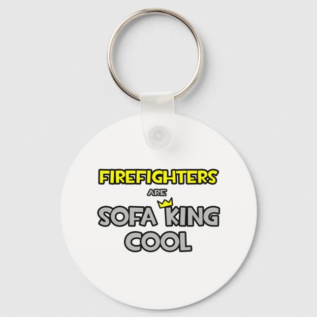 Brandmän är Coolan Soffa Kung Nyckelring (Framsida)