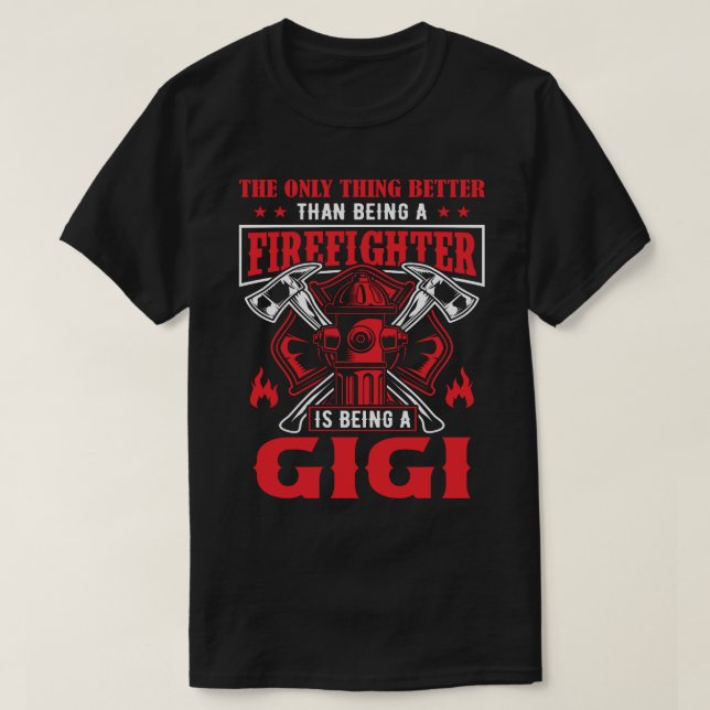 Brandman är en GIGI T Shirt (Design framsida)