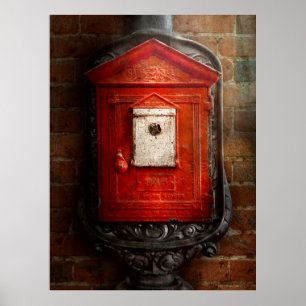 Brandman - avfyra boxas poster