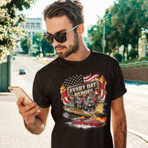 Brandmän Battling Boat Blaze T Shirt