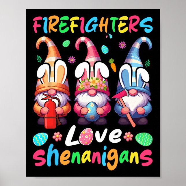 Brandmän Costume Shenanigans Älskare Three Gnome Poster (Framsidan)