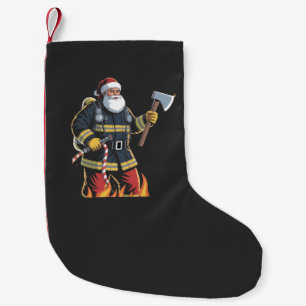 Brandman Eldröd Julgran Tomte Jul Liten Julstrumpa