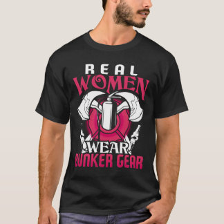 Brandman Eldsvärd Bunkerutrustning Brandman T Shirt