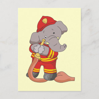 Brandman Elephant Tshirts och Gifts Vykort