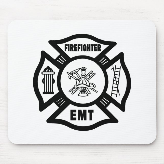 Brandman EMT Mousepad Musmatta (Framsidan)