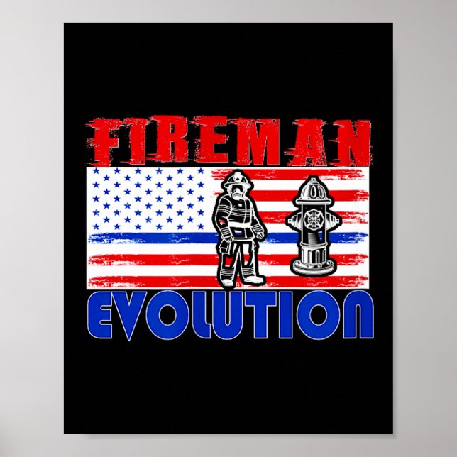 Brandman Evolution Brandmanspresent Stolt Brandman Poster (Framsidan)