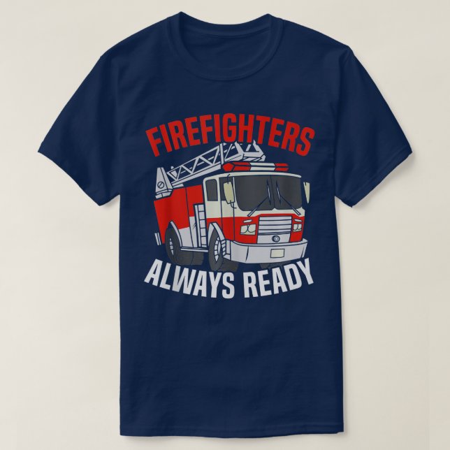 Brandman Fire Rädding Firefighter Firefighter Fire T Shirt (Design framsida)