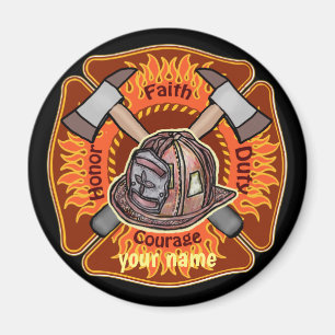 Brandmän Flames magnet