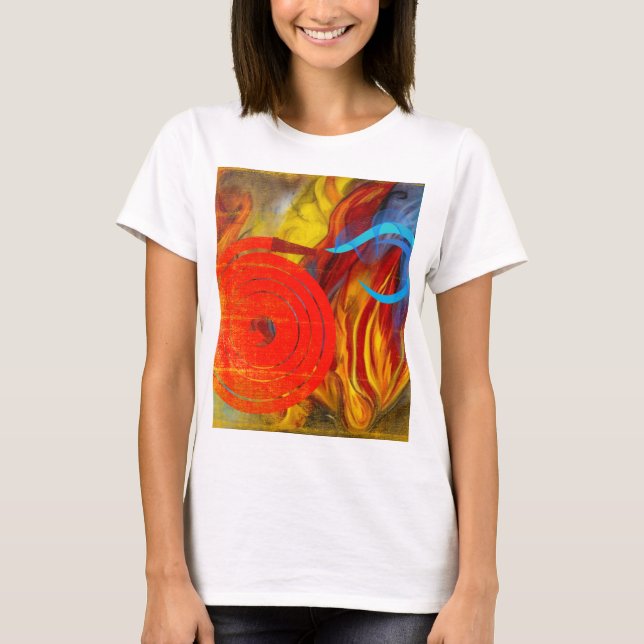 Brandmän Flare T Shirt (Framsida)