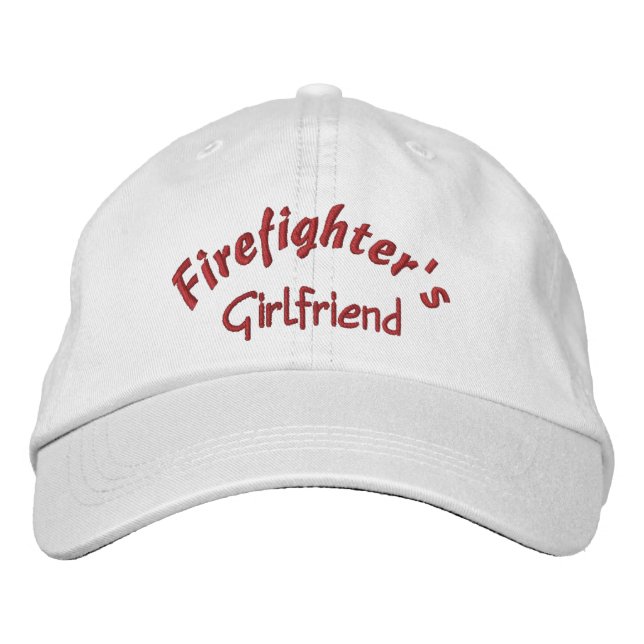 Brandmän, flickvän-Embroiderade Hat Broderad Keps (Framsida)