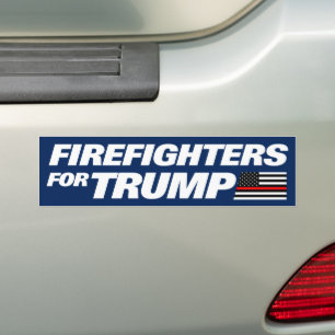 Brandmän för Trump 2024 Bildekal