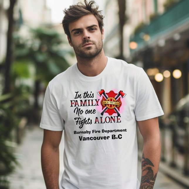 Brandmän förenar sig i andan t shirt (Skapare uppladdad)