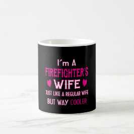 Brandman fru kaffemugg