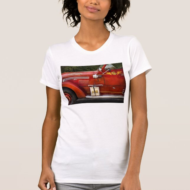 Brandman - Garwood avfyrar avdelning Tee Shirt (Framsida)