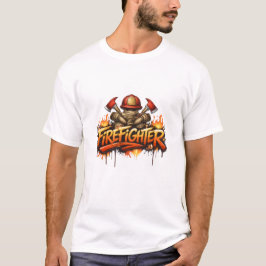 Brandman Graffiti Gatukonst T-Shirt