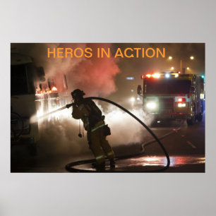 Brandmän: Heroes In Action Poster