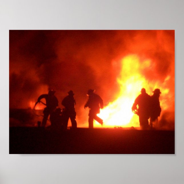 Brandmän i san Francisco Poster (Framsidan)