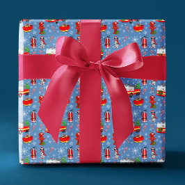 Brandman jul med tomte och dalmatiner    presentpapper
