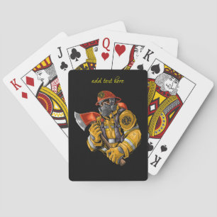 Brandmän Lek Kort Casinokort