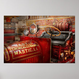 Brandman - Mastic kemisk co Poster