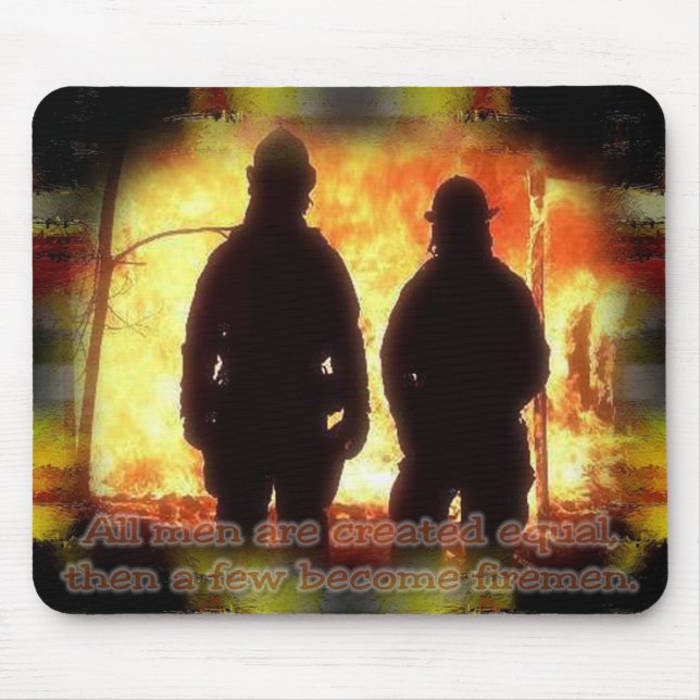 Brandmän Mousepad Musmatta (Framsidan)