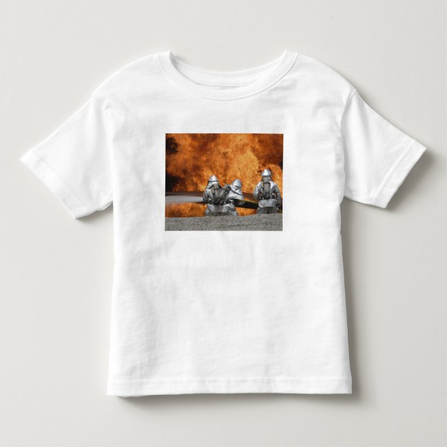 Brandmän neutraliserar en brand tee shirt (Framsida)