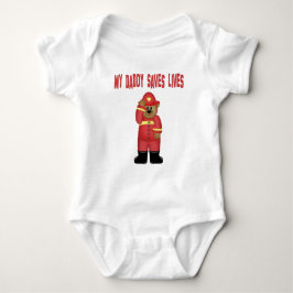 Brandman Pappa Baby Body  T Shirt