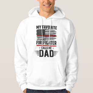 Brandman Pappa Flagga Vintage Gravyr Design_1 Hoodie