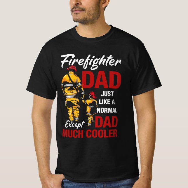 Brandman Pappa T Shirt (Framsida)