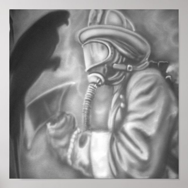 brandmän poster (Framsidan)