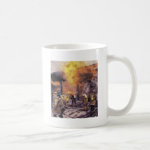 BRANDMÄN: Precis en annan dag! - mugg