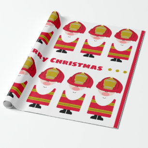 Brandmän Santas Presentpapper