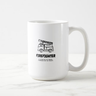 Brandman; smart&galen - brandbil kaffemugg