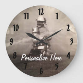 Brandmän som arbetar i Linjer Stor Klocka