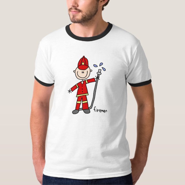 Brandman Streckfigur Tröja (Framsida)
