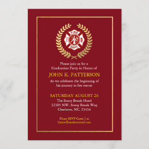 Brandman Studenten Inbjudan till Pension