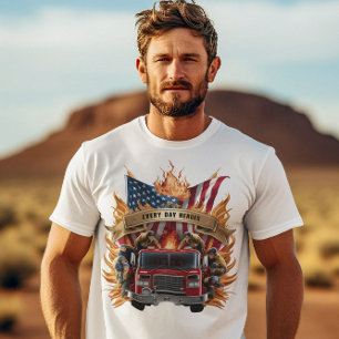 Brandmän under Flagga T Shirt