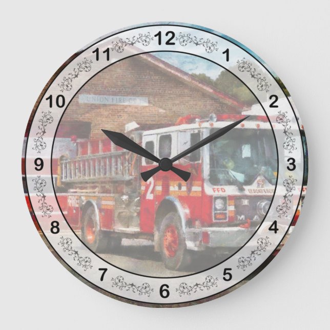Brandman - Union Fire Company 1 Stor Klocka (Framsida)