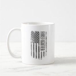 Brandman USA Flag Distressed design Kaffemugg
