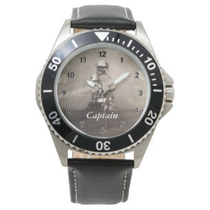 Brandmanarbete linjer armbandsur