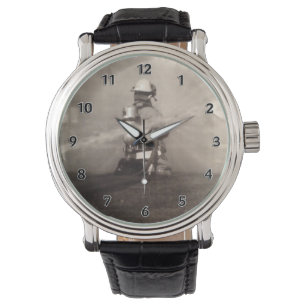 Brandmanarbete linjer armbandsur
