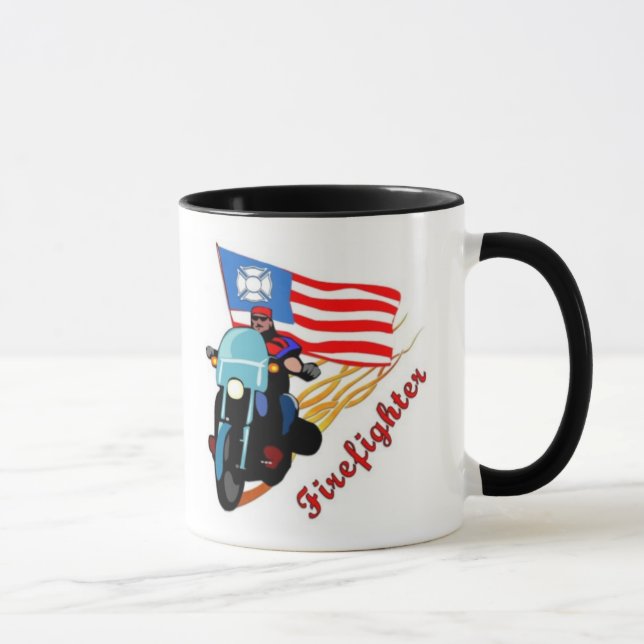 Brandmanbikermugg Mugg (Höger)