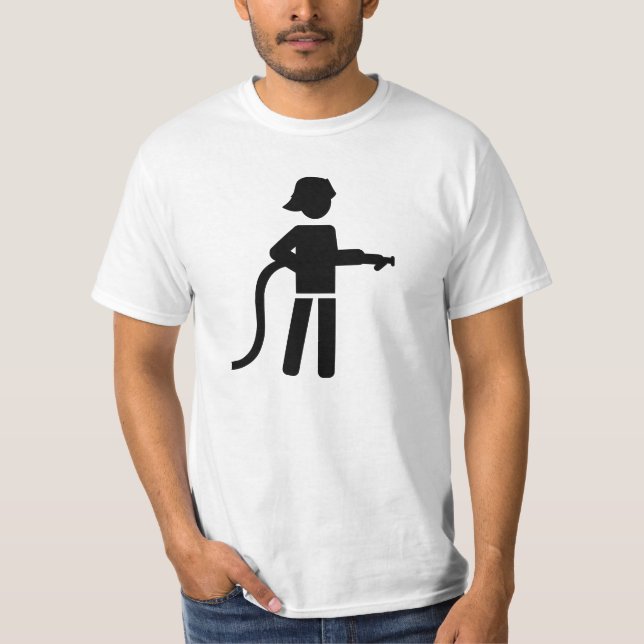 Brandmanbrandman T-shirt (Framsida)