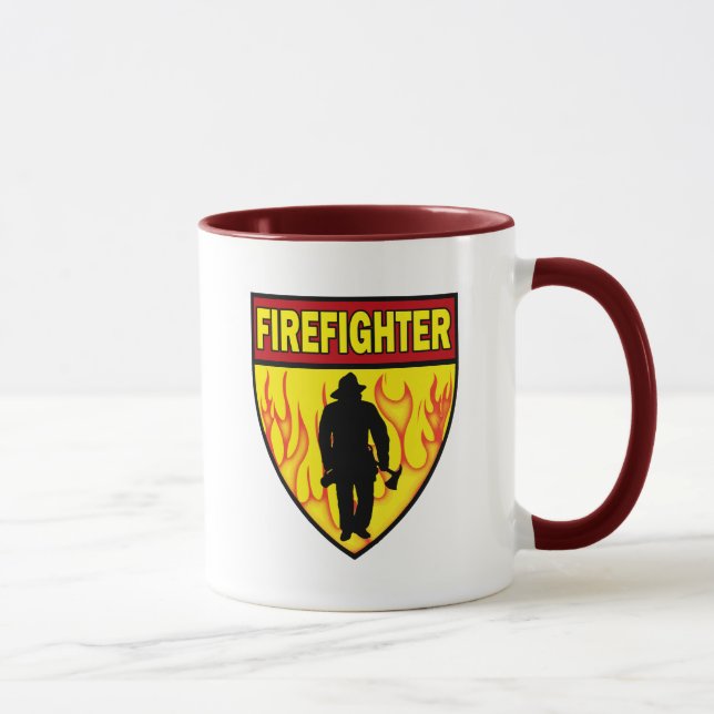 BRANDMANEMBLEM MUGG (Höger)