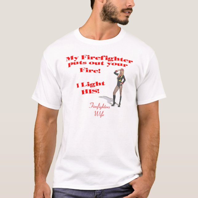 Brandmanfru 2 tee shirt (Framsida)