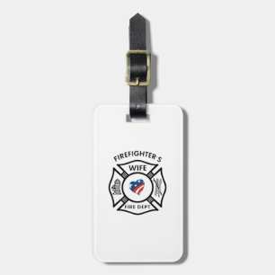 Brandmanfruar USA Bagagebricka