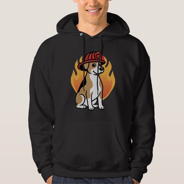 brandmanhund hoodie (Framsida)