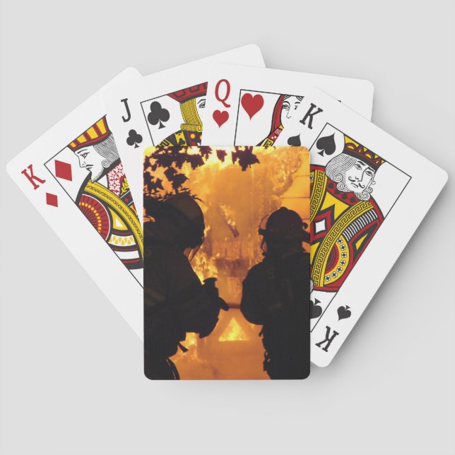 Brandmanlag Casinokort (Baksidan)